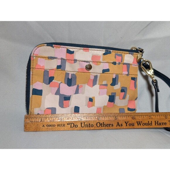 Fossil Keyper Women's Multicolor Carryall Wristlet Wallet - Picture 2 of 8